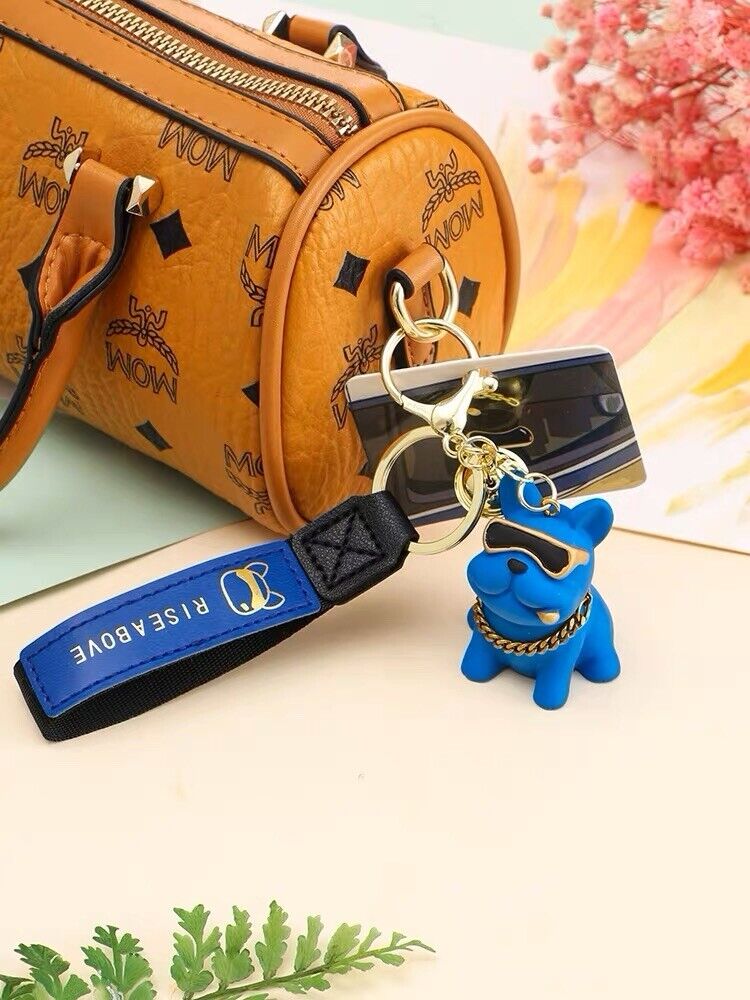 French Bulldog Keychain Cartoon Anime Keychain Backpack Gifts