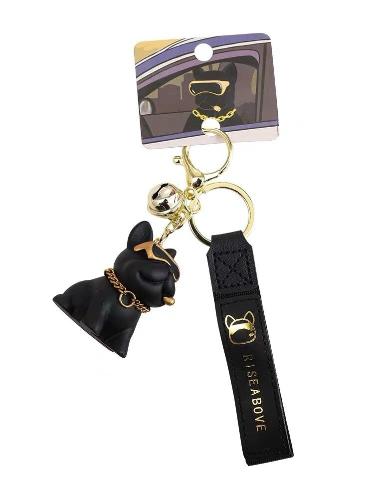 French Bulldog Keychain Cartoon Anime Keychain Backpack Gifts